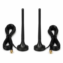 2 antenas WiFi magnéticas con cable de 1.5m